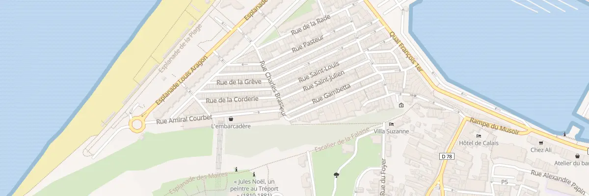 Plan du 51 Rue Saint Julien au Tréport