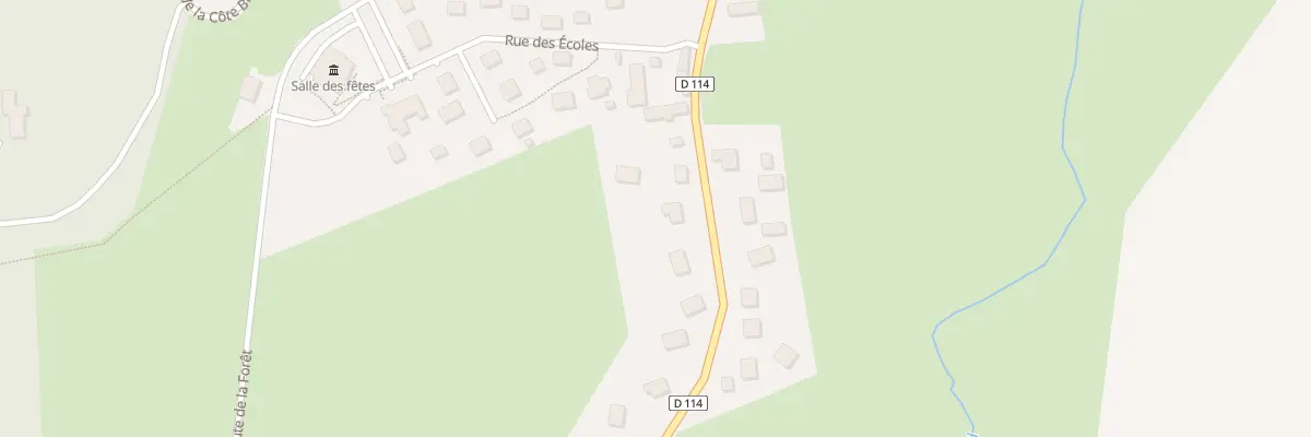 Plan du 288 Rte d’Esclavelles à Bully