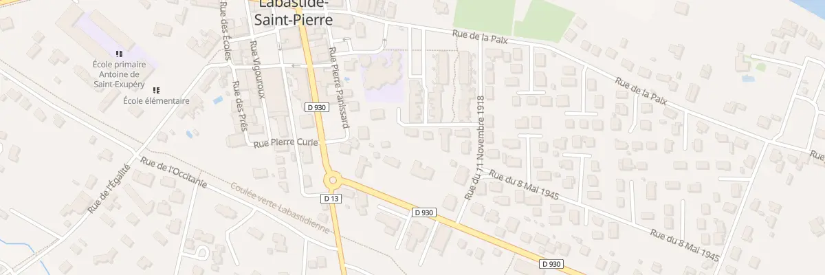 Plan du 4 Imp Matario à Labastide-Saint-Pierre