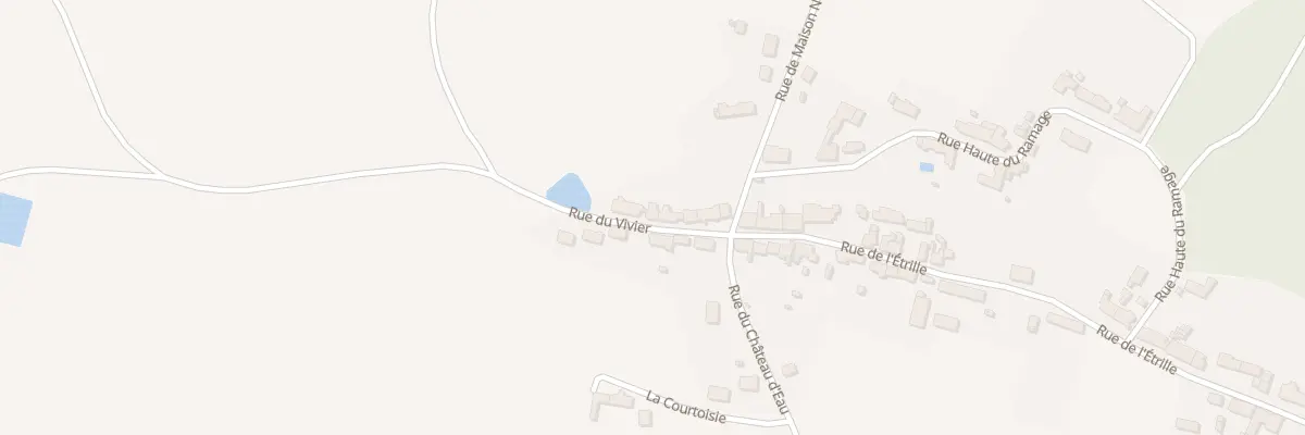 Plan du 2 Rue du Vivier à Saint-Léonard-en-Beauce