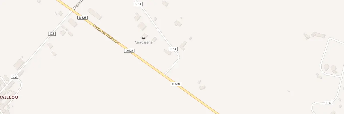Plan du 1 Che des Lanes aux Bordes-sur-Arize