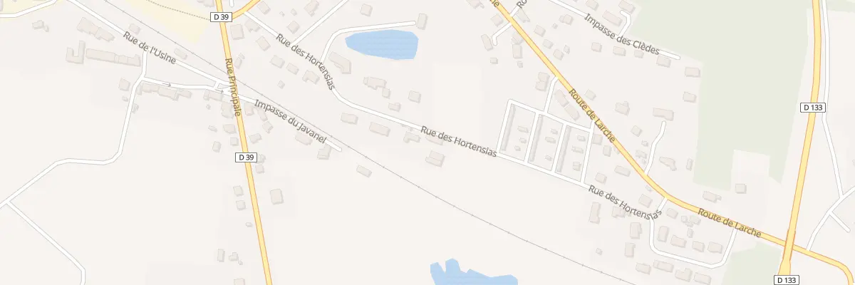 Plan du 16 Rue Des Hortensias à Mansac