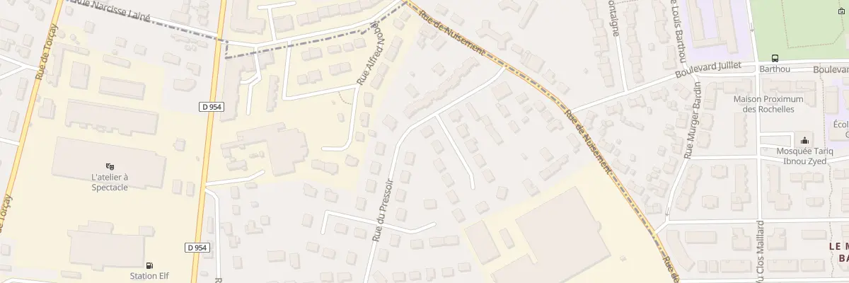 Plan du 5 Rue du Pressoir à Vernouillet