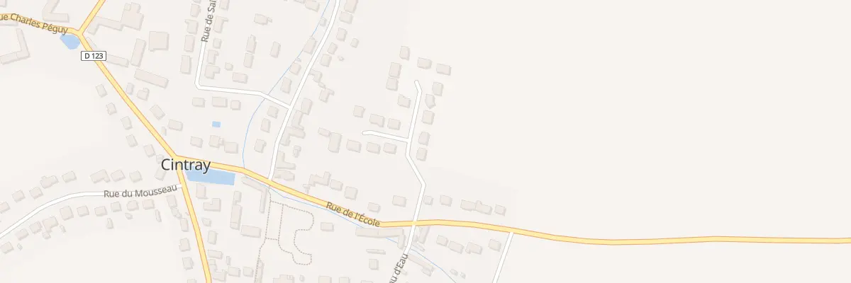 Plan du 2 Ham de la Plaine à Cintray
