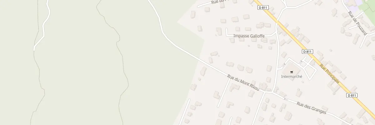 Plan du 9 Rue du Mont Rixou à Espère