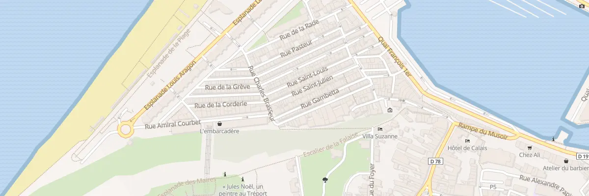 Plan du 43 Rue Saint Julien au Tréport