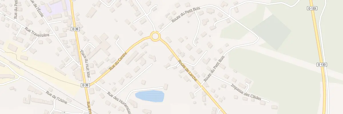 Plan du 28 Rte De Larche à Mansac