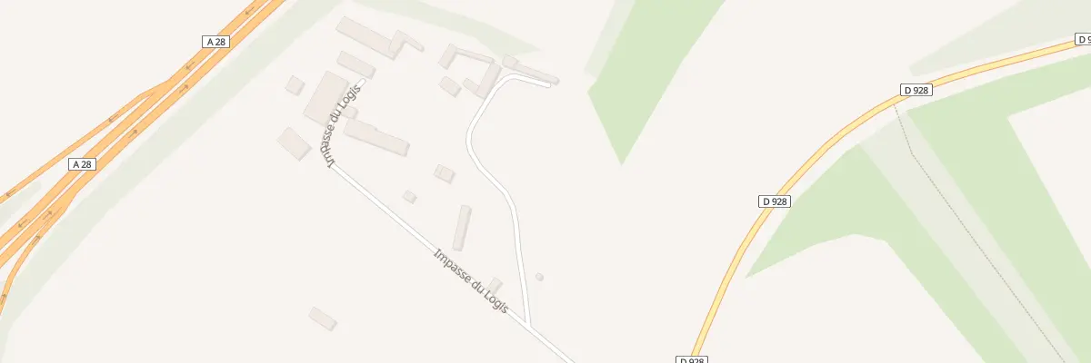 Plan du 2 Imp du Logis à Esclavelles