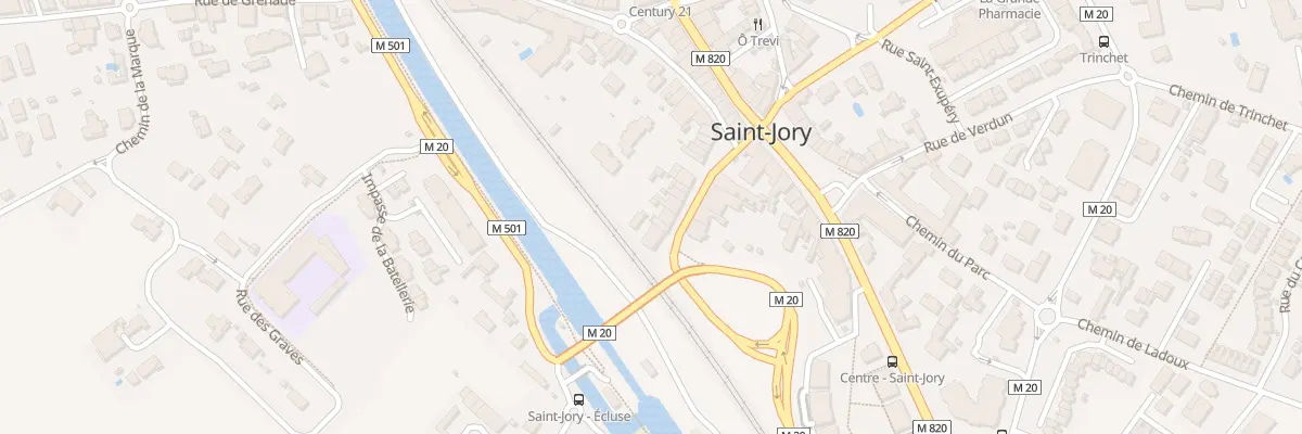 Plan du 26 Pl La Resistance Albor Cambus à Saint-Jory