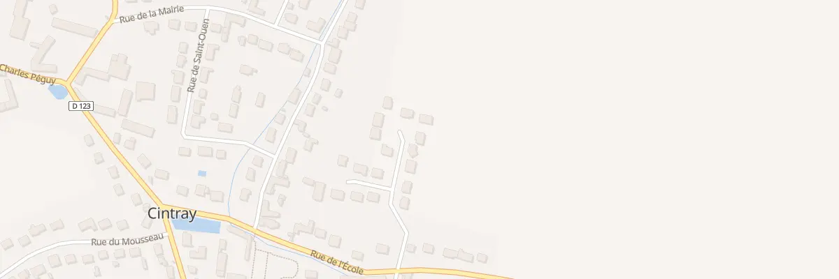 Plan du 5 Ham de la Plaine à Cintray
