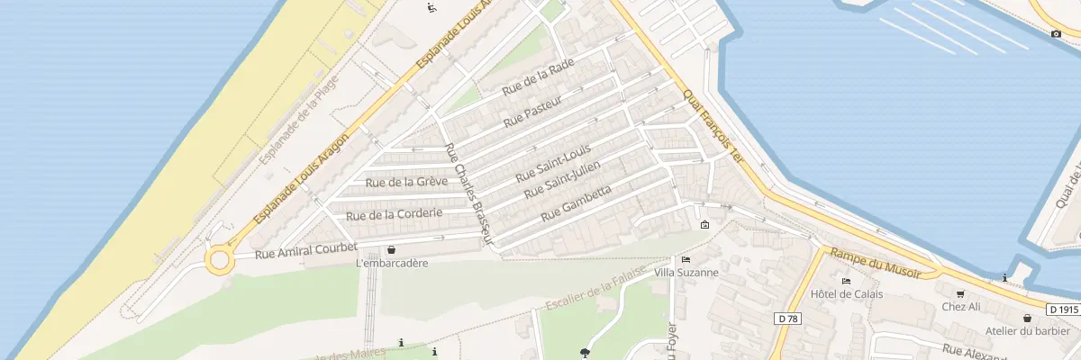 Plan du 38 Rue Saint Julien au Tréport