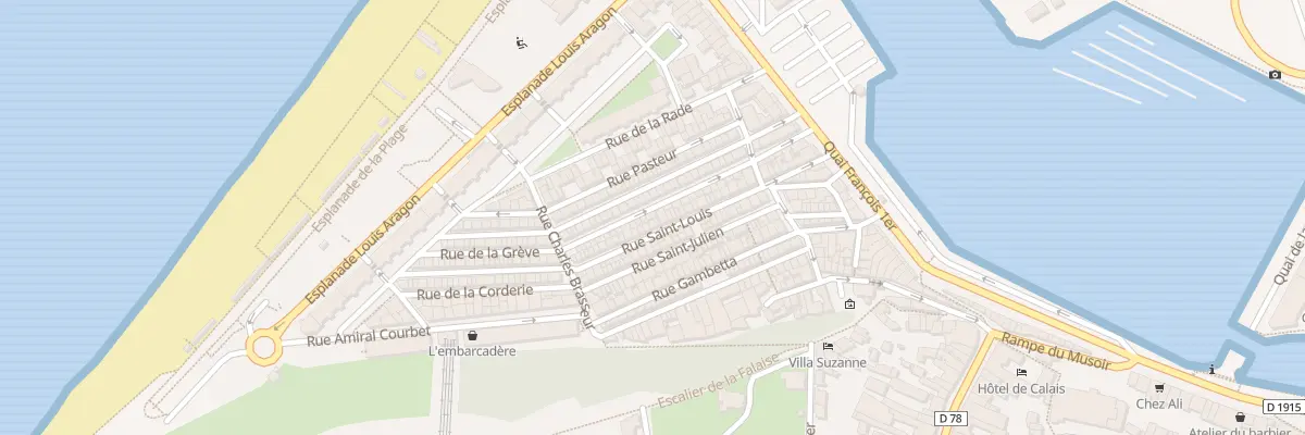 Plan du 35 Rue Thiers au Tréport