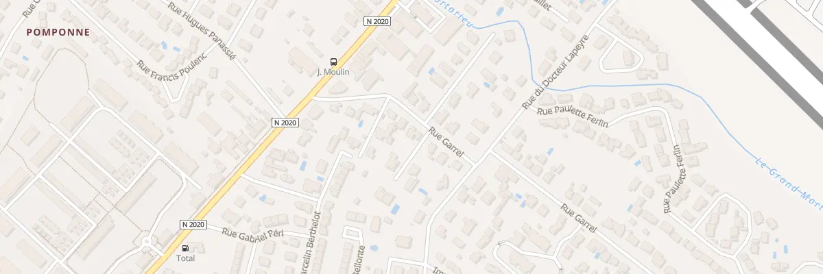 Plan du 142 Rue Garrel à Montauban