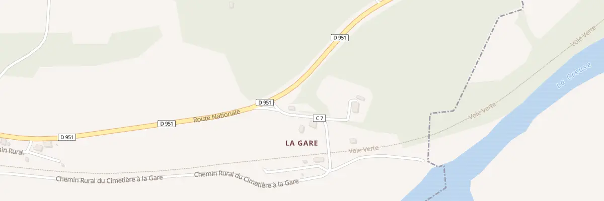 Plan du 5118 La Gare à Chitray