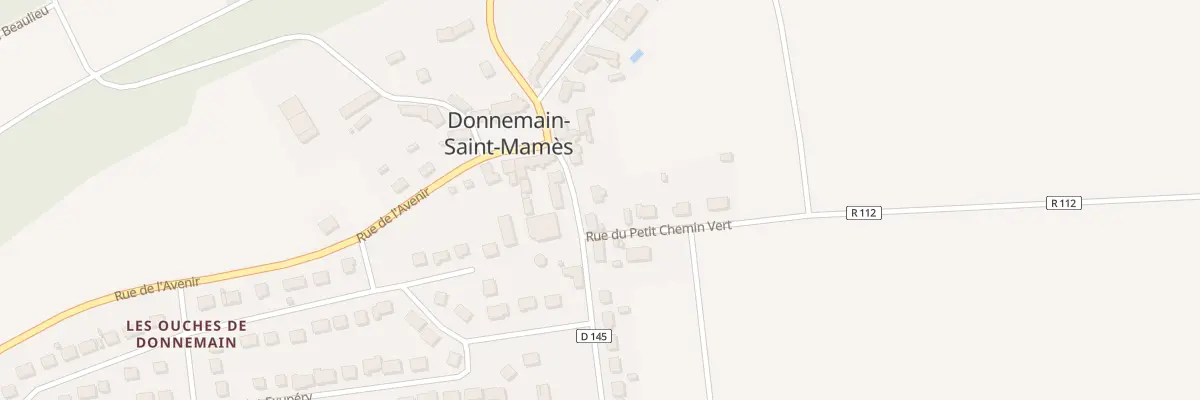 Plan du 3 Rue Jules Ferry à Donnemain-Saint-Mamès