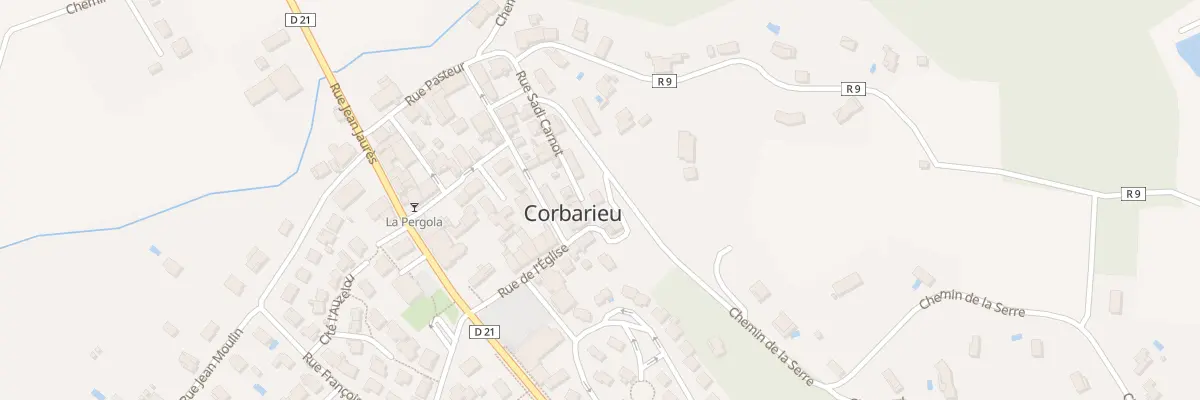 Plan du 2 Rue Sadi Carnot à Corbarieu