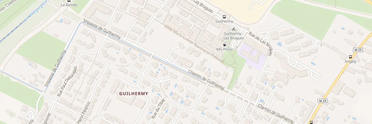 Plan du 28B Che de Guilhermy à Toulouse
