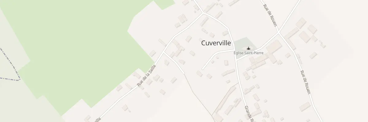 Plan du 43 Cuverville à Cuverville