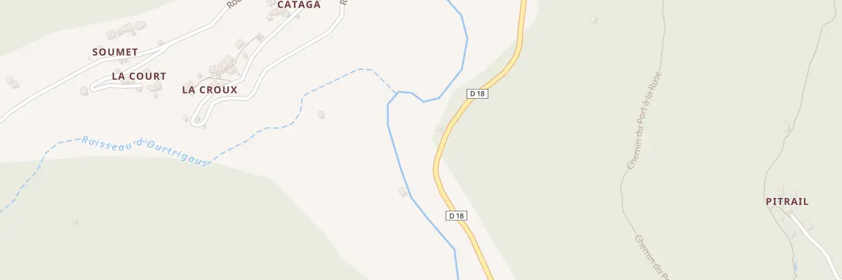 Plan du 5465 La Croix d’Auzies au Port