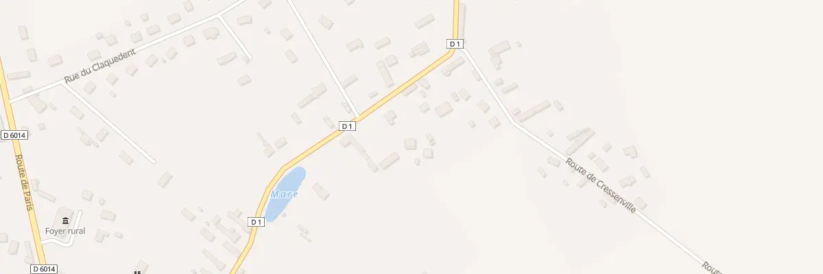 Plan du 12 Rue de la Grand Mare à Val d’Orger