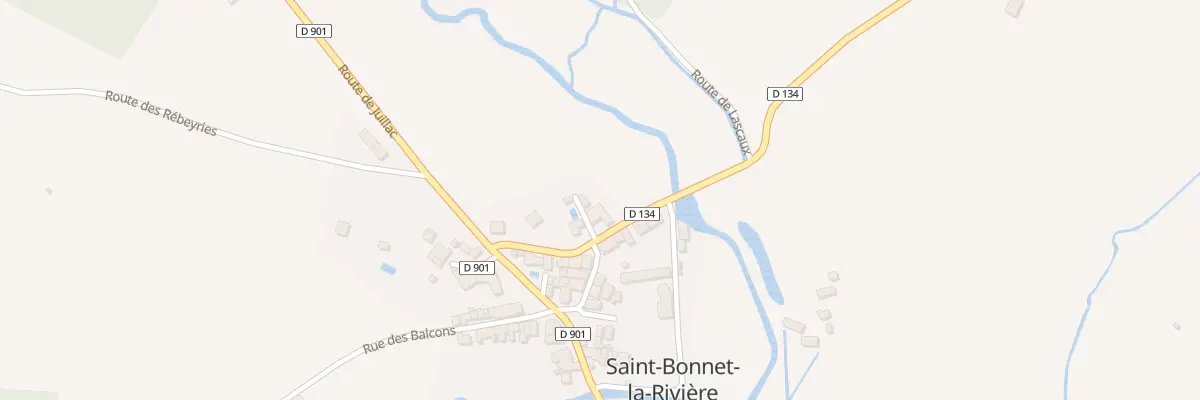 Plan du 4 Imp De La Fontaine à Saint-Bonnet-la-Rivière