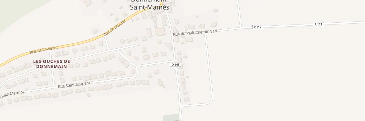 Plan du 11 Rue Jules Ferry à Donnemain-Saint-Mamès