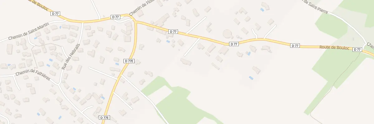 Plan du 875 Rte de Bouloc à Castelnau-d’Estrétefonds
