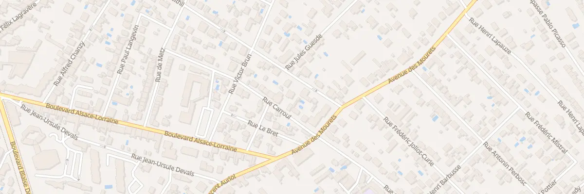 Plan du 770 Rue Camille Delthil à Montauban