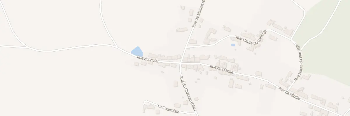 Plan du 5 Rue du Vivier à Saint-Léonard-en-Beauce