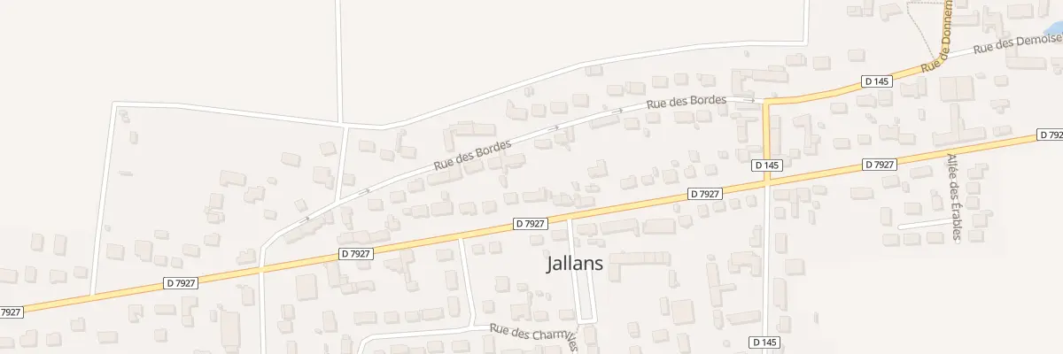 Plan du 19 Rue de la République à Jallans