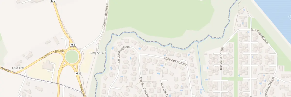 Plan du 32 All des Acacias à Beauzelle