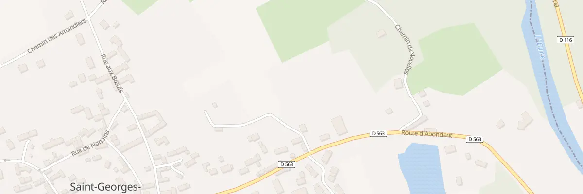 Plan du 31 Rte d’Abondant à Saint-Georges-Motel