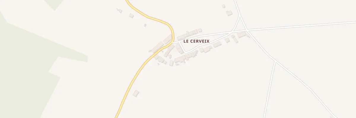 Plan du 15 Le Cerveix à Saint-Amand-Magnazeix