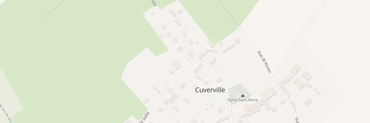 Plan du 2 Rue de la Seille à Cuverville