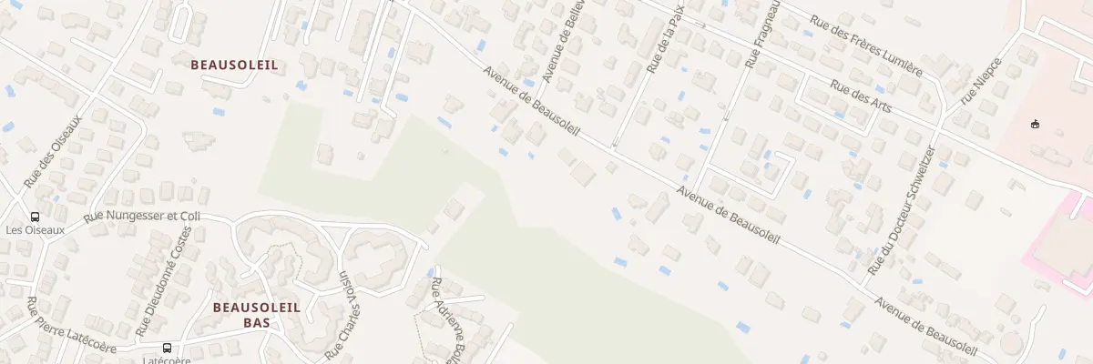 Plan du 900 Av de Beausoleil à Montauban