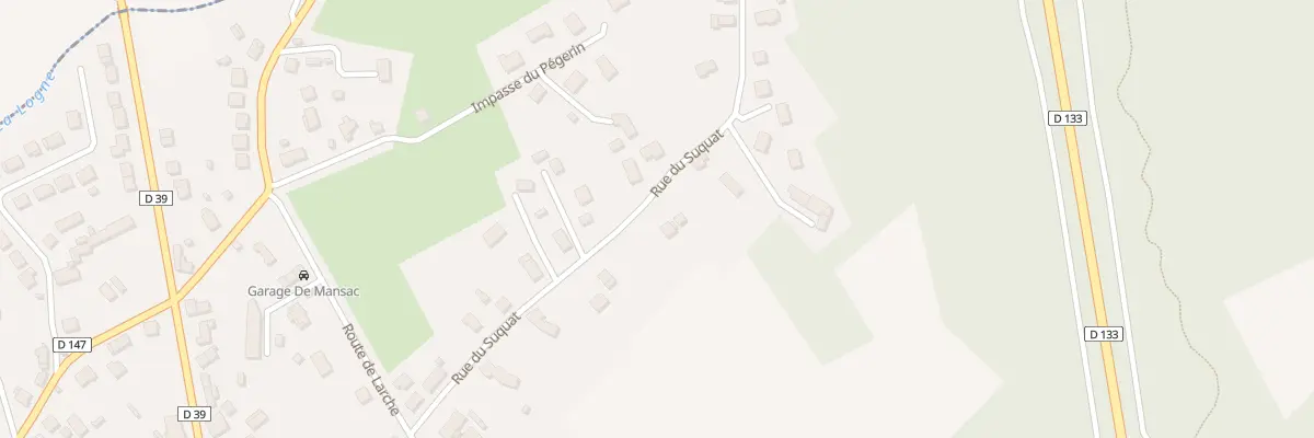 Plan du 16 Rue Du Suquat à Mansac