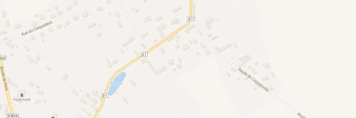 Plan du 14 Rue de la Grand Mare à Val d’Orger
