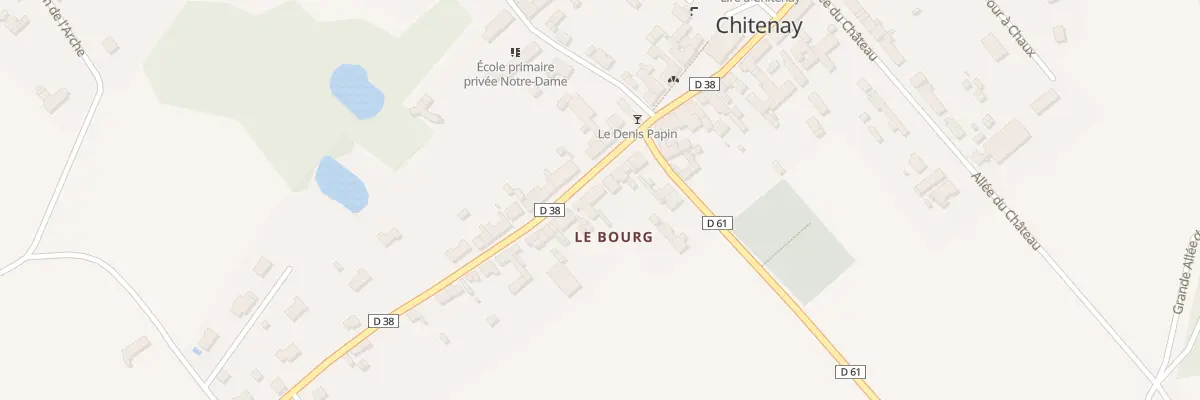Plan du 44 Gr Grande Rue à Chitenay