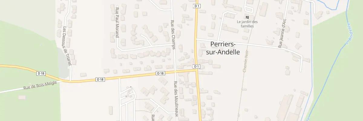 Plan du 2 Rue des Champs à Perriers-sur-Andelle