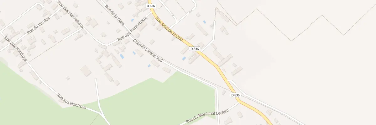 Plan du 7 Rue Aristide Briand à Ménilles