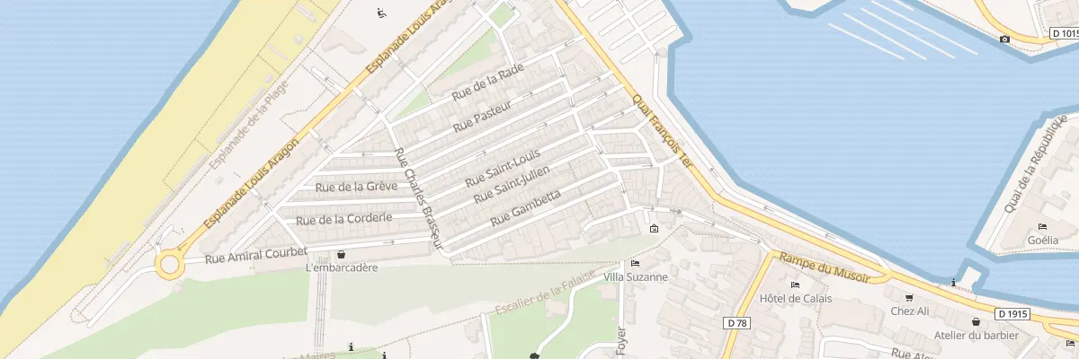 Plan du 21B Rue Saint Julien au Tréport
