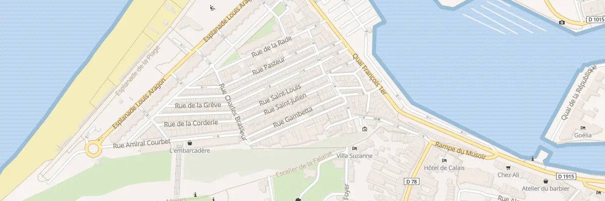 Plan du 21 Rue Saint Julien au Tréport