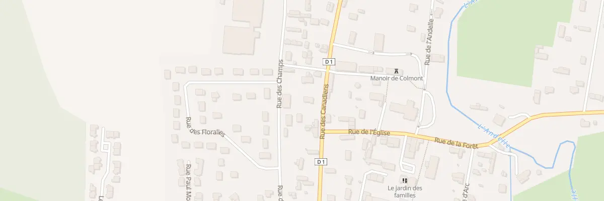 Plan du 24 Rue du Gen de Gaulle à Perriers-sur-Andelle
