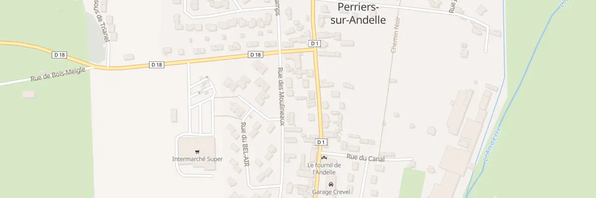 Plan du 56A Rue du Gen de Gaulle à Perriers-sur-Andelle