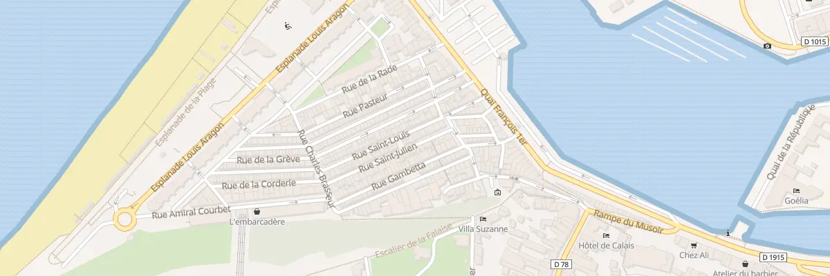 Plan du 16 Rue Saint Julien au Tréport