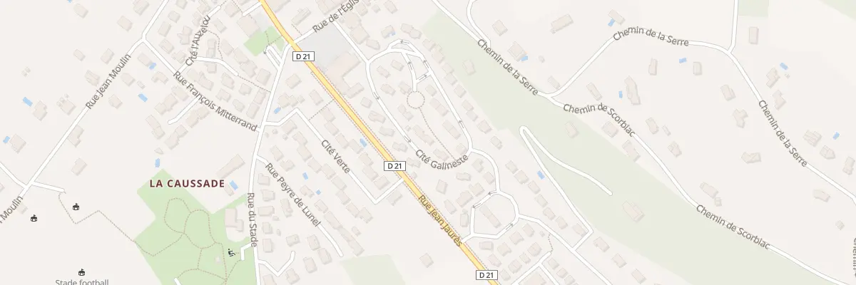 Plan du 11 Cité Galineste à Corbarieu