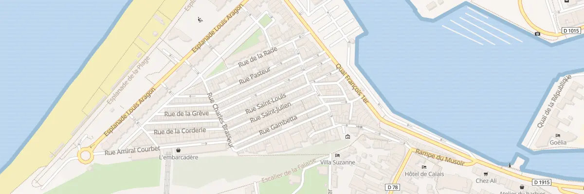 Plan du 14 Rue Saint Julien au Tréport