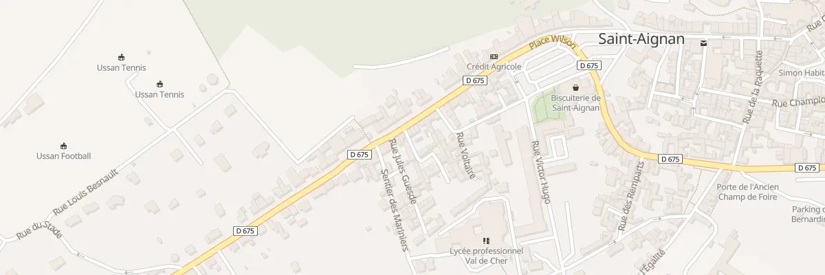 Plan du 33 Av Gambetta à Saint-Aignan