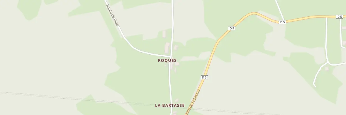 Plan du 5006 Roques à Uzech