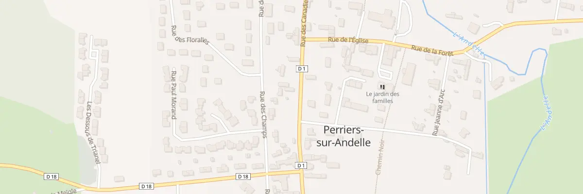 Plan du 34 Rue du Gen de Gaulle à Perriers-sur-Andelle